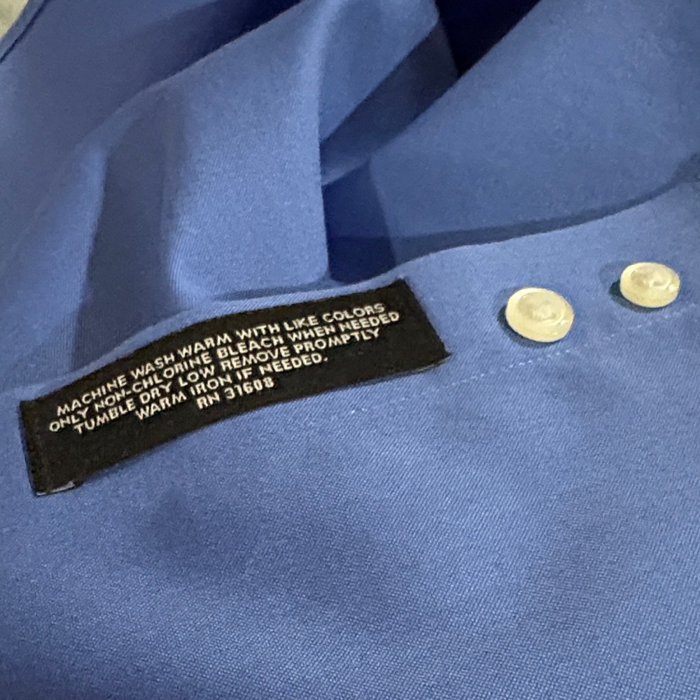 Jos. A. Banks Classic Blue Dress Shirt - Picture 4 of 4